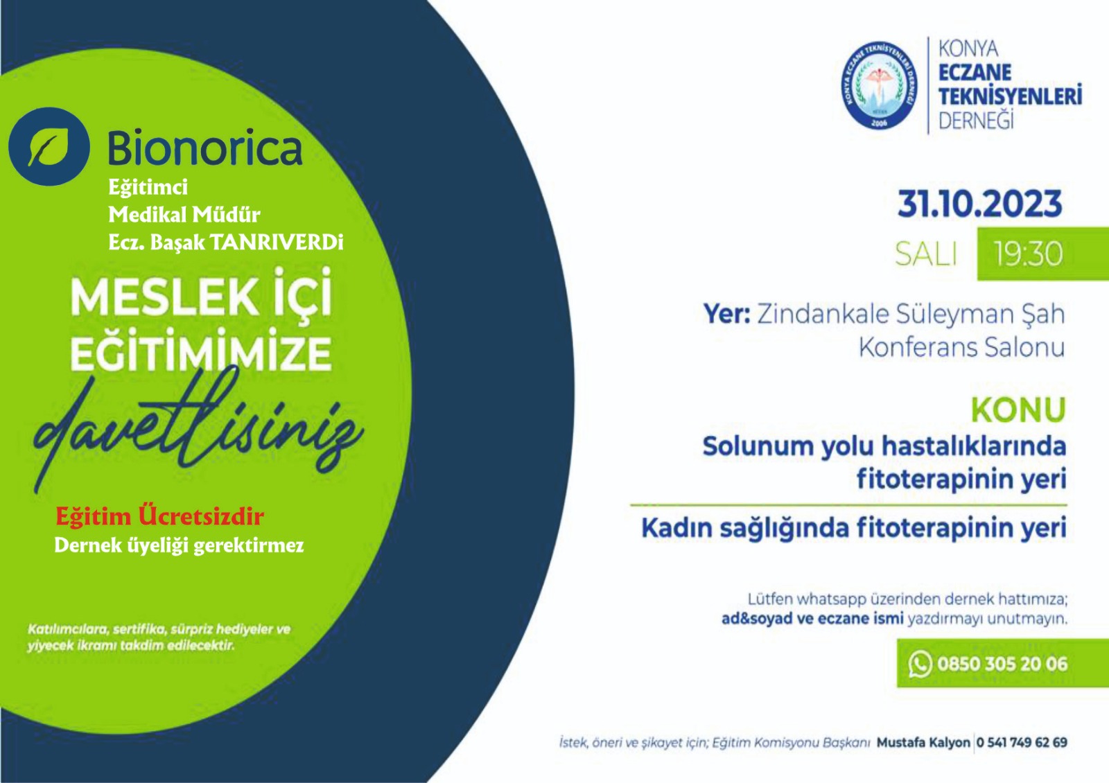 bionorica eğitim g&ouml;rseli yeni